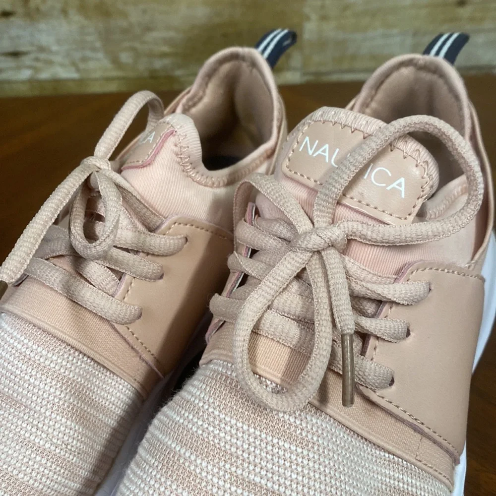 Nautica brand blush pink sneakers size 7.5 - Picture 8 of 8